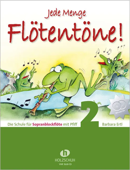Jede Menge Flötentöne! 2 (mit 2CDs)